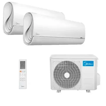 Мультисплит система на 2 комнаты Midea MSFA2-09N8D6-I + MSFA2-12N8D6-I / M2OE-18HFN8-Q1