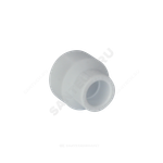 Муфта PP-R переходная белая Дн 90х75 внутр/наруж пайка VALFEX 10009075