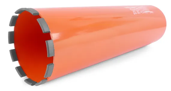 Коронка для алмазного бурения MESSER VZ D132 мм L450 мм сегменты