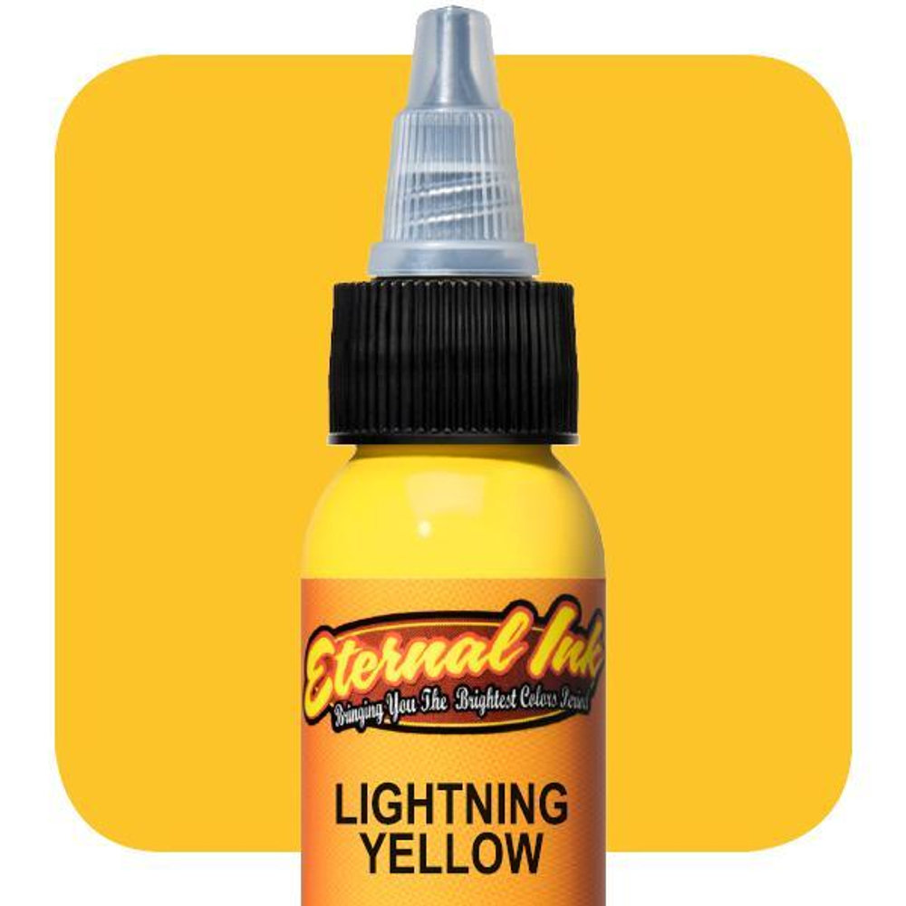 Lightning Yellow краска для тату Eternal Ink