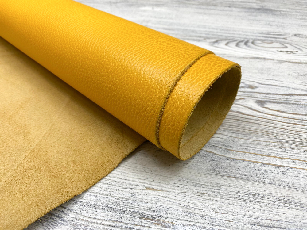 Кожа Luxury Tannery Sweet Honey желтая