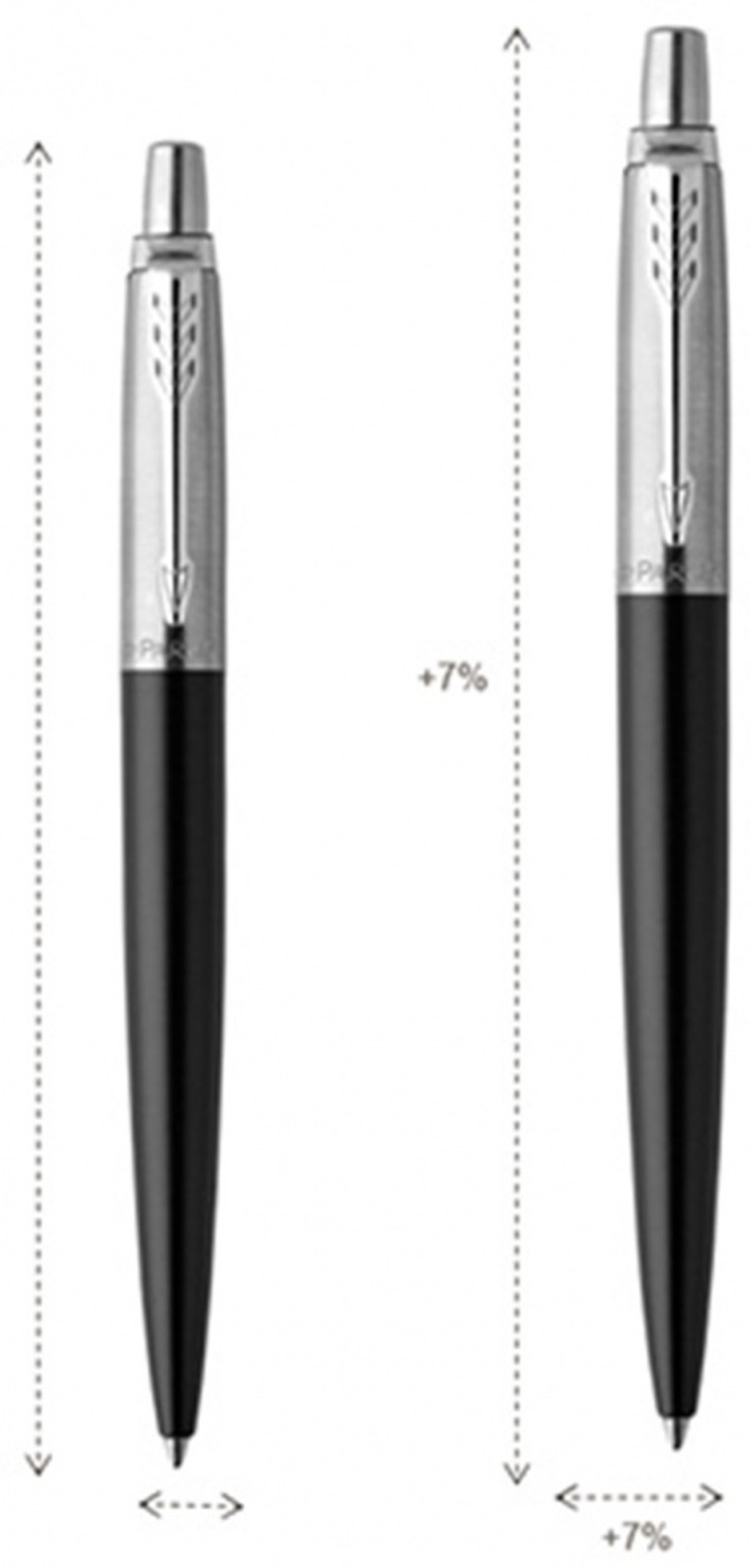 Шариковая ручка Parker Jotter XL, Green CT, стержень: M