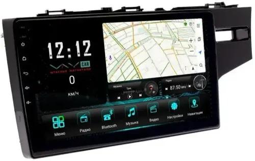 Магнитола для Honda Fit 2013-2020 (правый руль) - Vaycar VA20-1015 на Android 13, Быстрая, 4G SIM-слот