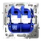 Розетка компьютерная двойная RJ45+RJ45 Cat 6 Voltum S70 Шелк VLS060204
