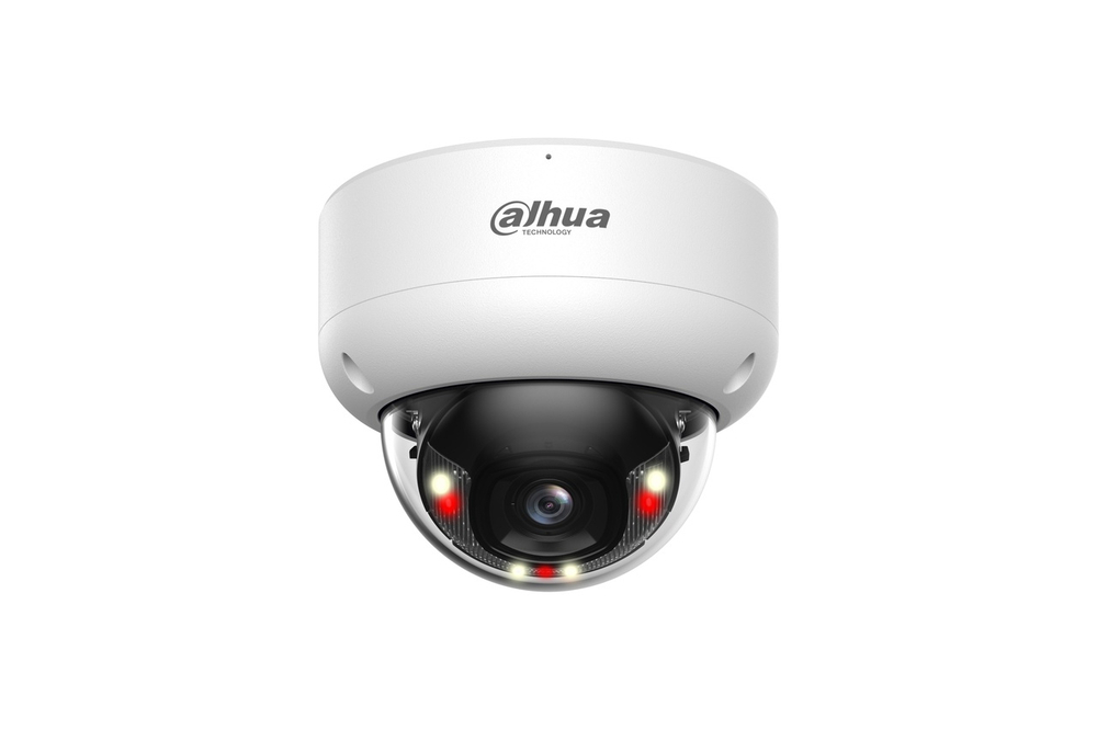 4Мп IP-камера видеонаблюдения уличная купольная с ИИ Dahua DH-IPC-HDBW3449EP-AS-IL-0280B