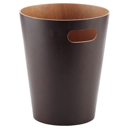 Корзина для мусора Woodrow эспрессо Umbra