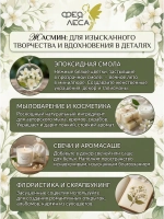 Жасмин побеги цветы с листом для свечей
