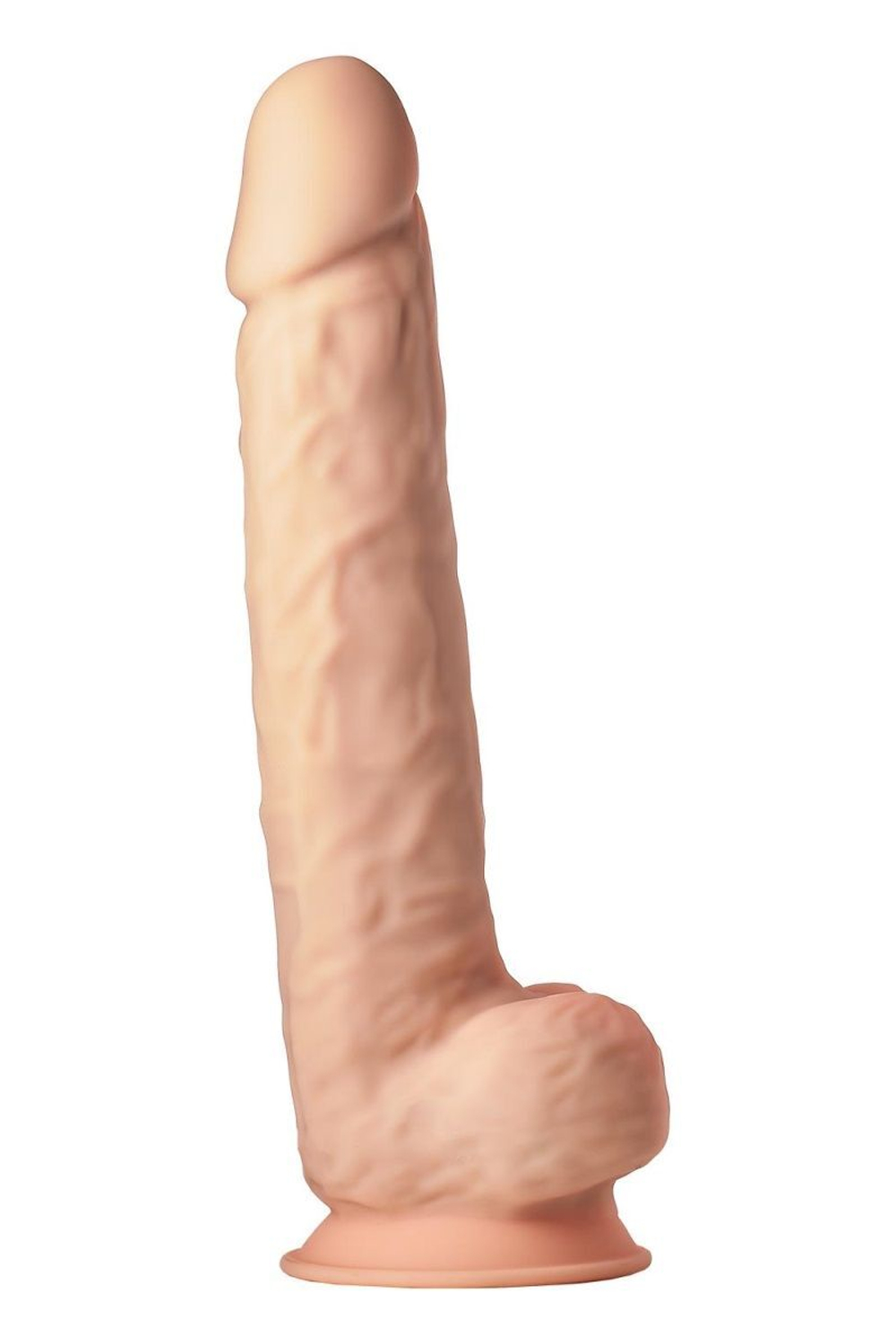 Телесный фаллоимитатор-гигант XXL Dildo - 38 см.
