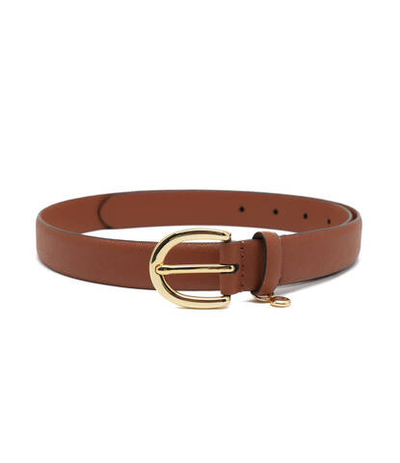 кожаный ремень LAUREN RALPH LAUREN - коричневый(412802952)