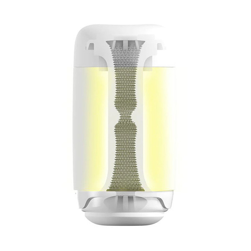 Белый мастурбатор 16,5см Tenga Puffy Sugar White PUF-003