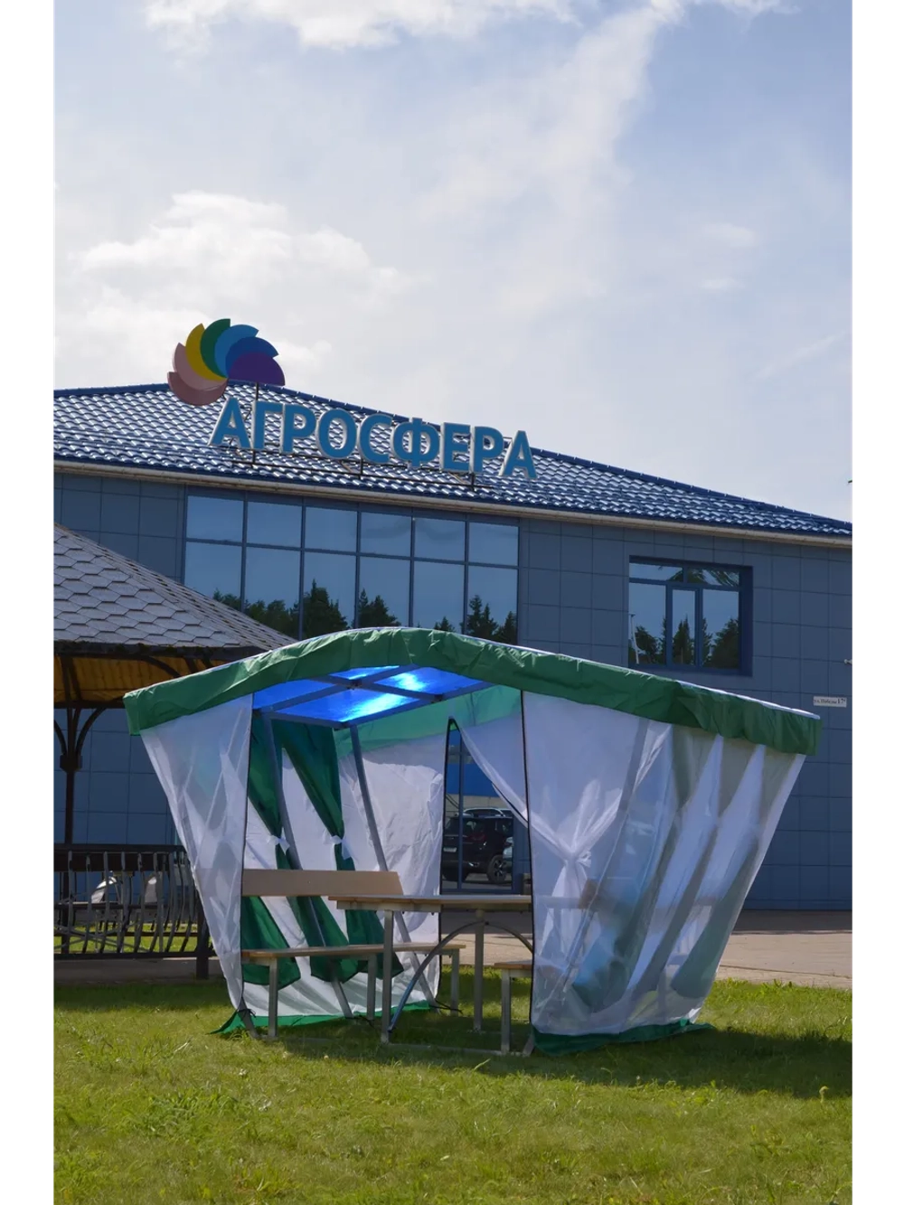 Москитная сетка для беседки Агросфера-Тюльпан