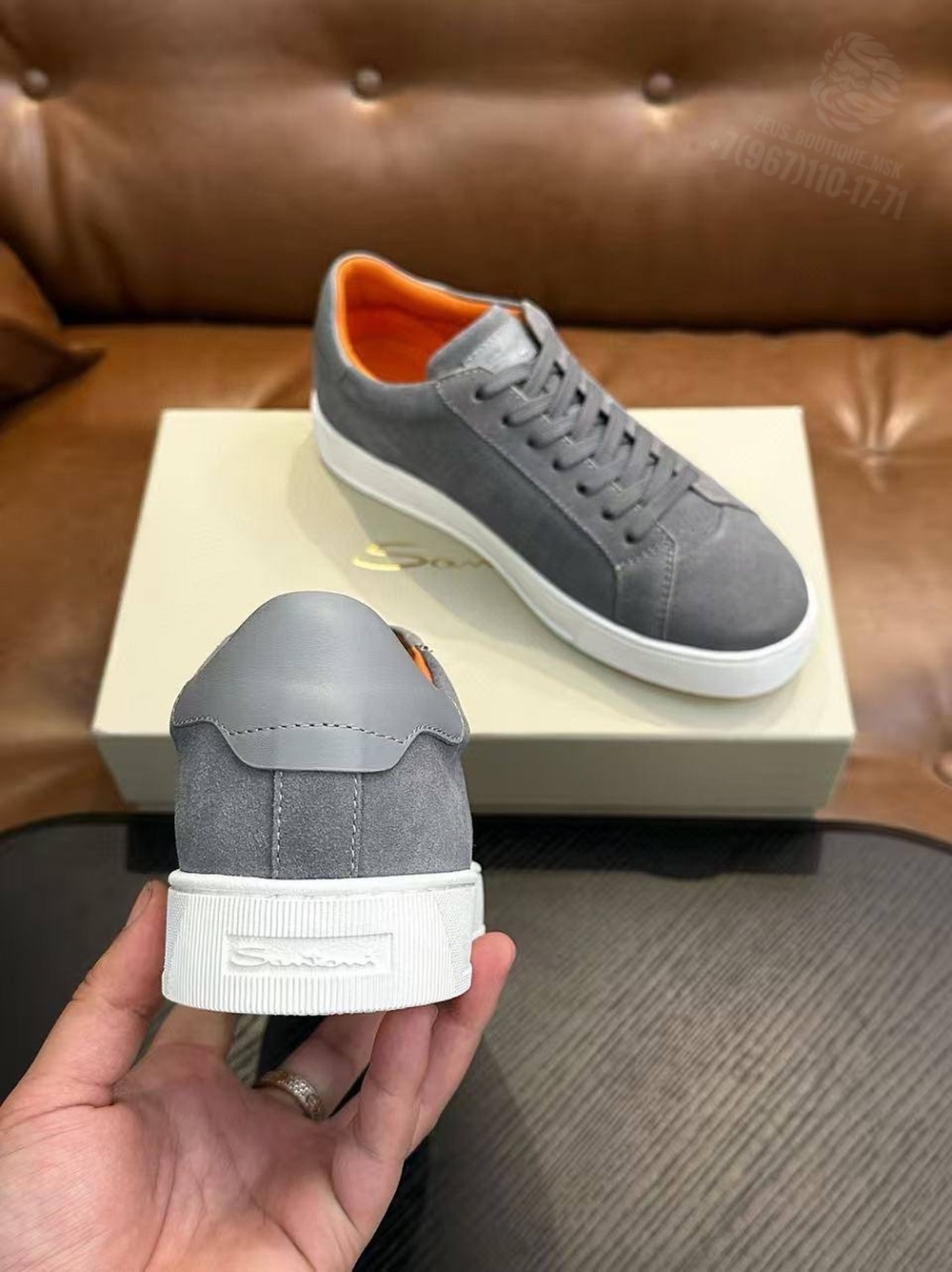 Кеды Santoni