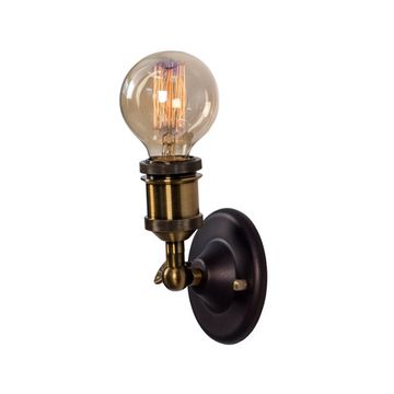 Настенно-потолочный светильник 1*Е27 CL450500 бронза венге Эдисон Citilux