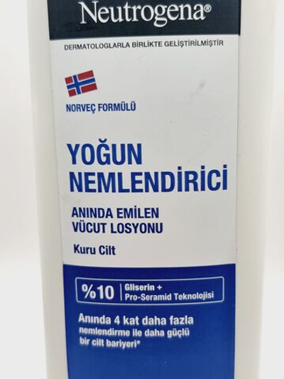 NEUTROGENA Увлажняющий 72 часа лосьон для тела парфюмированный для чувствительной кожи, 400 мл (Франция)