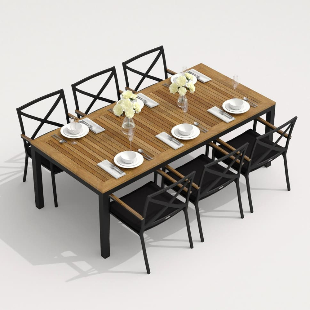 Стол обеденный Ideal Patio ТЕЛЛА  из тика 220x100