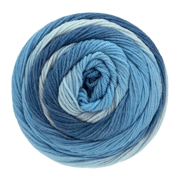 Пряжа Austermann (Аустерманн) Step Merino 6-fath Gots / уп.5 мот. по 150 г, 400м, небесный