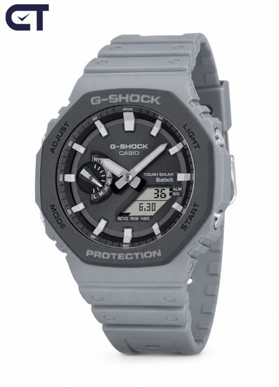 CASIO GA-B2100LUU-8ADR G-SHOCK мужские наручные часы — серая G-SHOCK с Tough Solar, Bluetooth и Carbon Core Guard