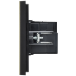 FORTE&PIANO Розетка USB A+C 3,1А FP150M металл черный IEK