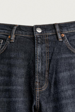 ZARA БАЗОВЫЕ ДЖИНСЫ SLIM FIT, СИНИЙ
