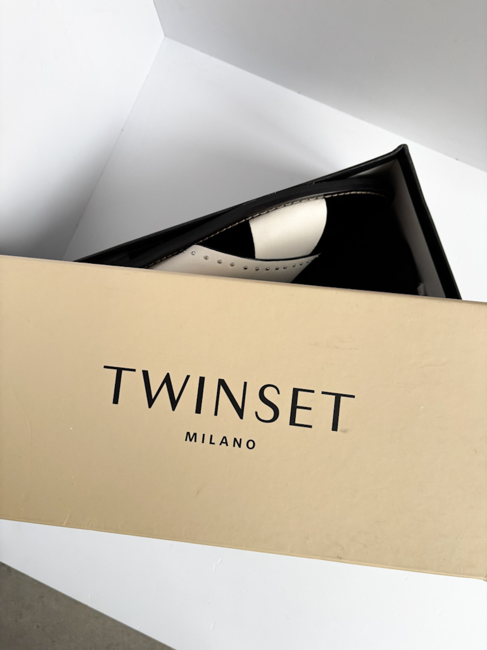 Кожаные шлепанцы Twinset, 40