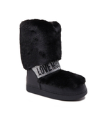 Утепленное угги Love Moschino - черный(JA24222G0HJW0)