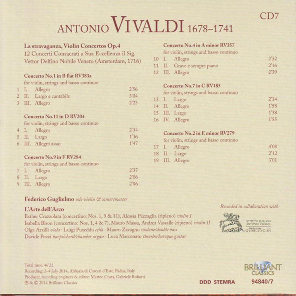 Antonio Vivaldi / Vivaldi Edition (66CD)