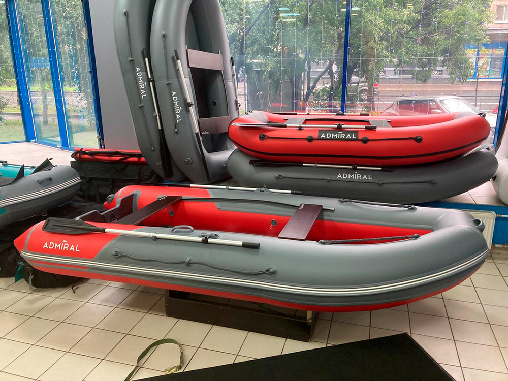 Надувная лодка ПВХ Адмирал 375S PRO Lite