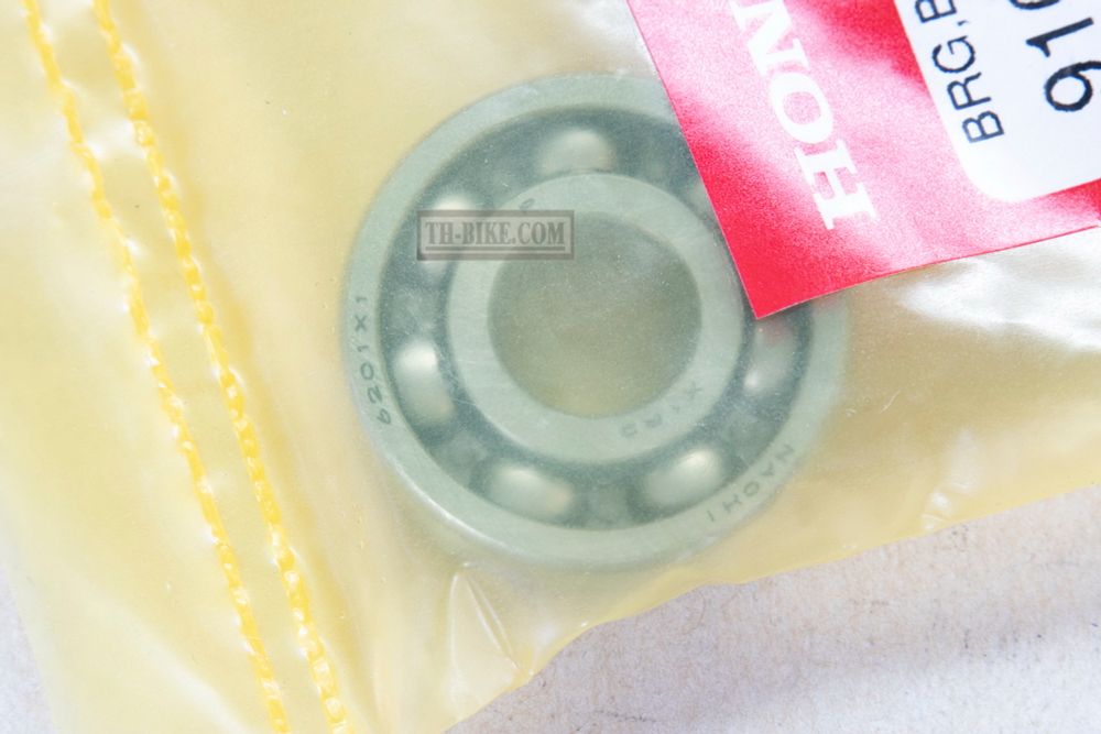 91006-KZR-602. (91006-KZR-601) BEARING, RADIAL BALL, 6201 (FUJIKOSHI)