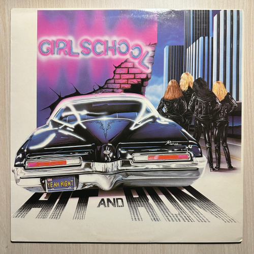Girlschool - Hit And Run (Скандинавия 1981г.)
