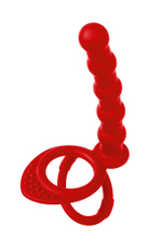 Насадка Black&Red для двойного проникновения красная 19,5 см
