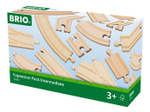 BRIO Базовый набор рельс, 16 деталей