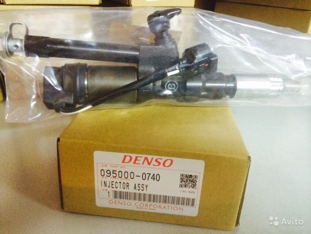 Форсунка в сборе CDI TOYOTA 3.0TD (23670-39015/30010) 1KD-FTV 095000-0740 denso