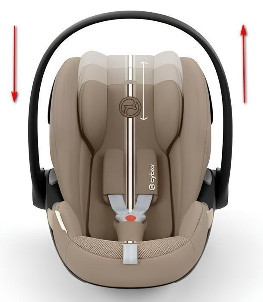 Коляска Cybex Balios S Lux TPE 2025 Cloud G i-Size Almond Beige Plus 3 в 1 Seashell Beige с дождевиками