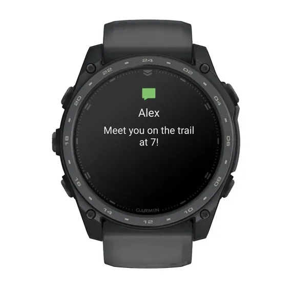 Смарт-часы Garmin tactix 8 (51 мм) AMOLED Cerakote® Coating с Applied Ballistics Ultralight, сланцево-серый