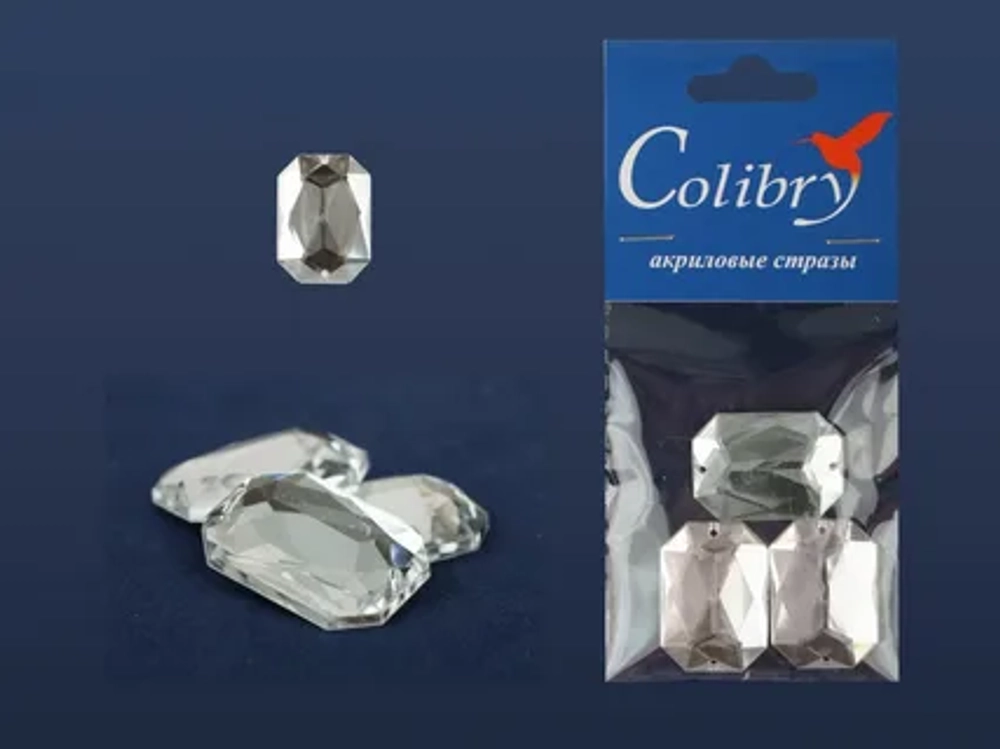 Стразы (восьмиугольные)-Ос10-14-Colibry