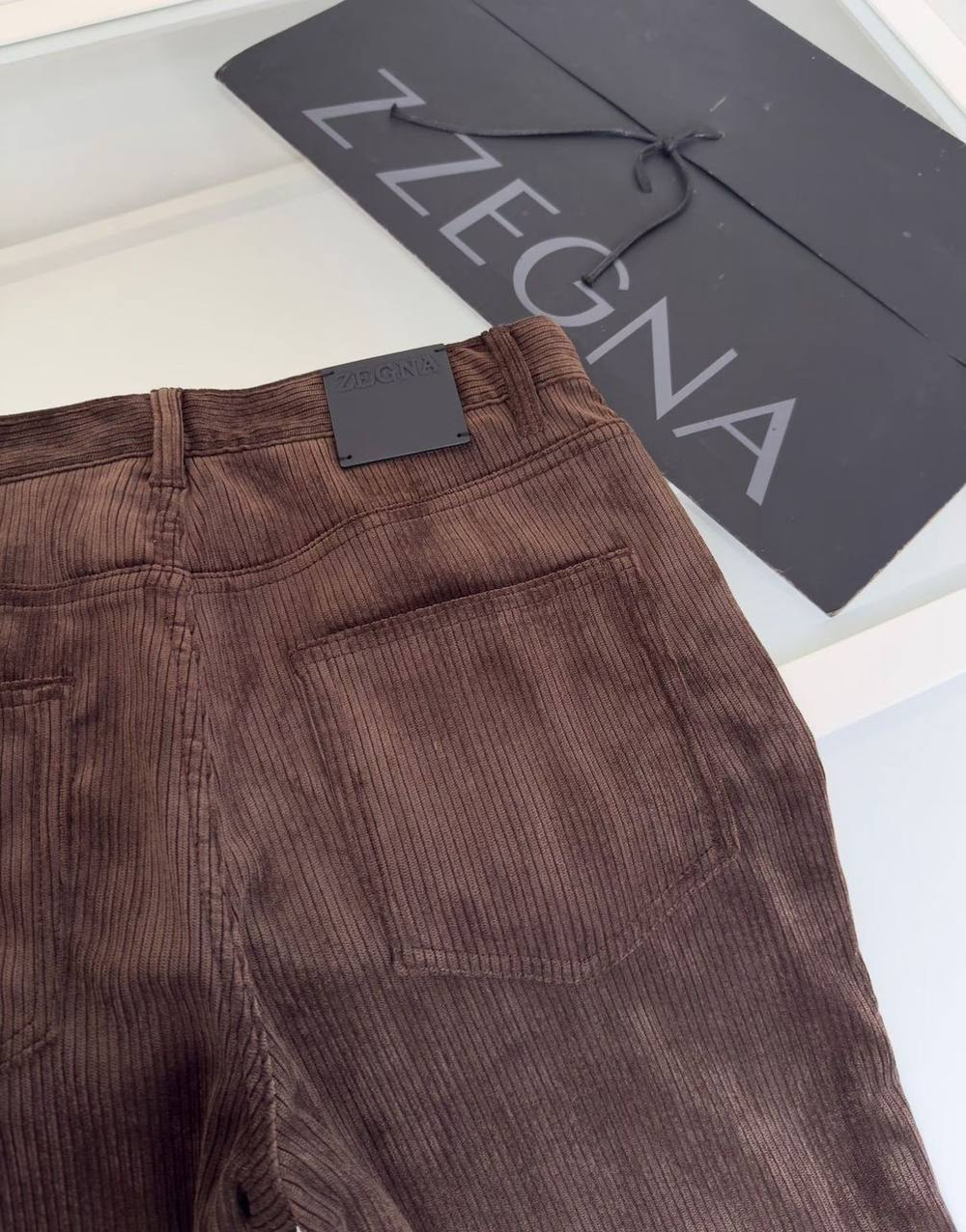 Вельветовые брюки Zegna