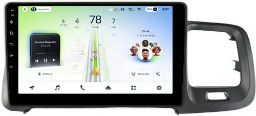 Магнитола для Volvo S60 2 Y20 2010-2018 - Teyes CC4L монитор 9" IPS, Android 14, Быстрая, Snapdragon 662, CarPlay, 4G SIM-слот