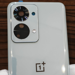 Крышка для OnePlus Nord 2T оригинальная (заднее стекло) цвет: Светло-Зелёный