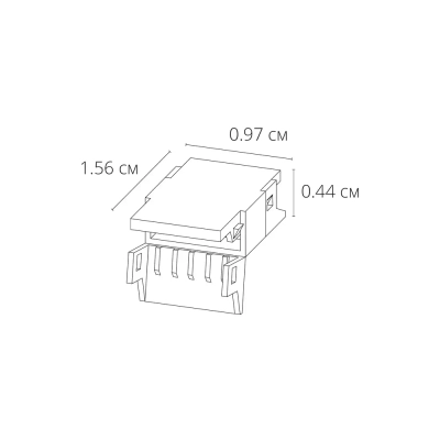 Коннектор токопроводящий Arte Lamp STRIP-ACCESSORIES A32-08-1CCT