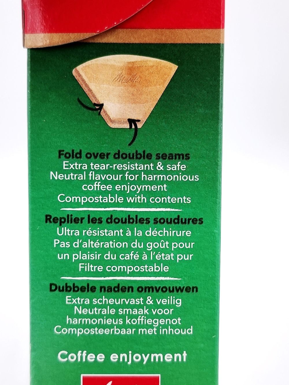 Фильтры для кофе 1х4 Melitta Original коричневые 80 шт. (Германия)