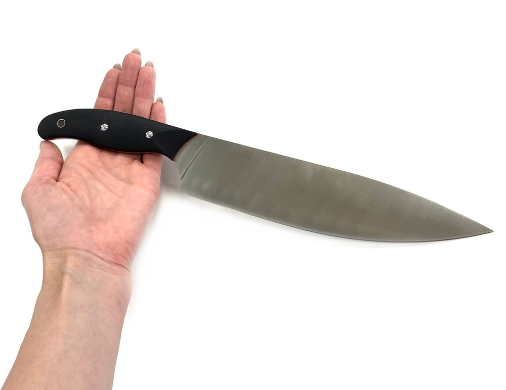 Набор кухонных ц.м. ножей, сталь 95Х18, рукоять G10, в чехлах