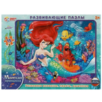 Пазл в рамке 15эл. "Морская принцесса" 4660254411241 (Умные игры)