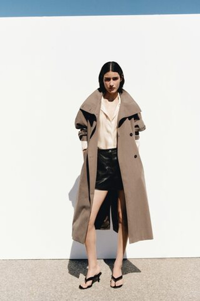 Тренчкот оверсайз - H&M