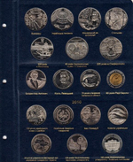 Альбом для юбилейных монет Украины: Том II (2006-2012 гг.) КоллекционерЪ.