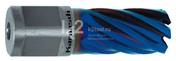 Корончатое сверло Karnasch Ø12×30 мм с покрытием Dura-Blue, BLUE-LINE PRO, ASP, арт. 20.1284-012