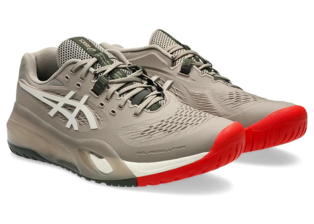 Теннисные кроссовки Asics Gel-Resolution X - greige/soft oat