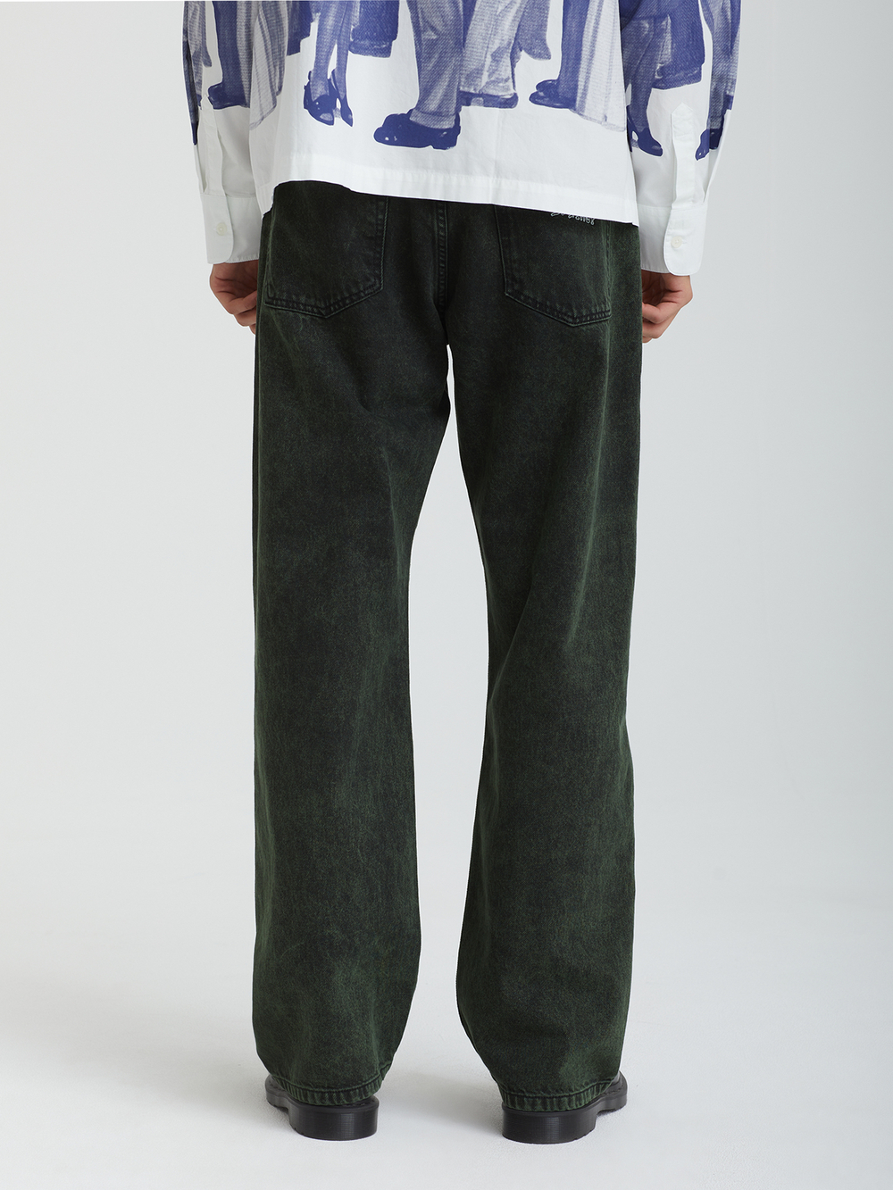 Мужские Джинсы Acid Wash Batten