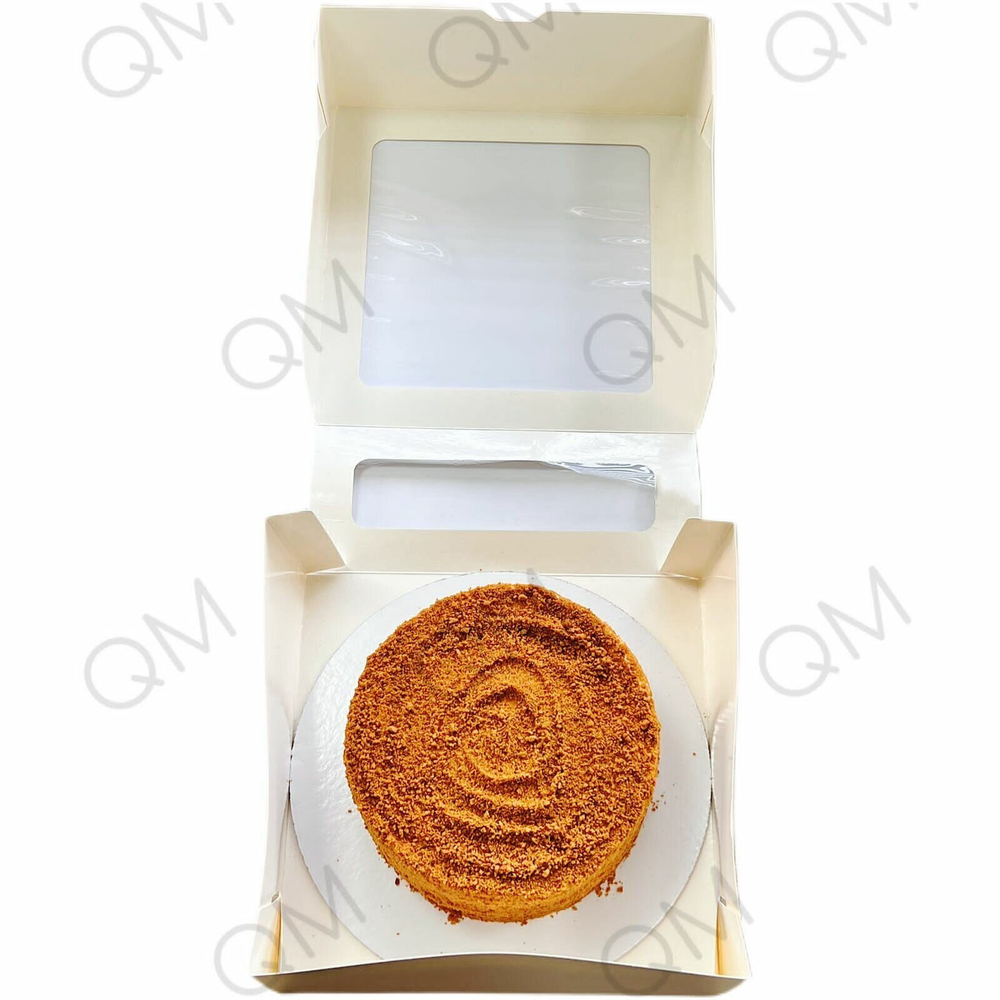 Упаковка Cake Window White 180*180*100 мм, 135шт