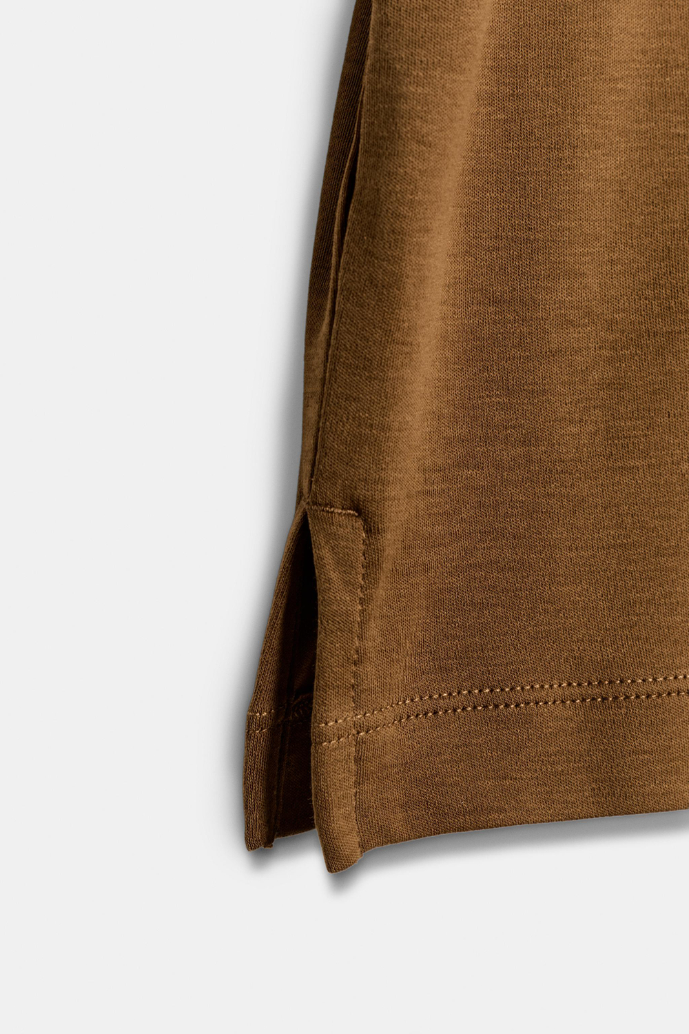 ПРИТАЛЕННАЯ ФУТБОЛКА SUPIMA® — ZARA