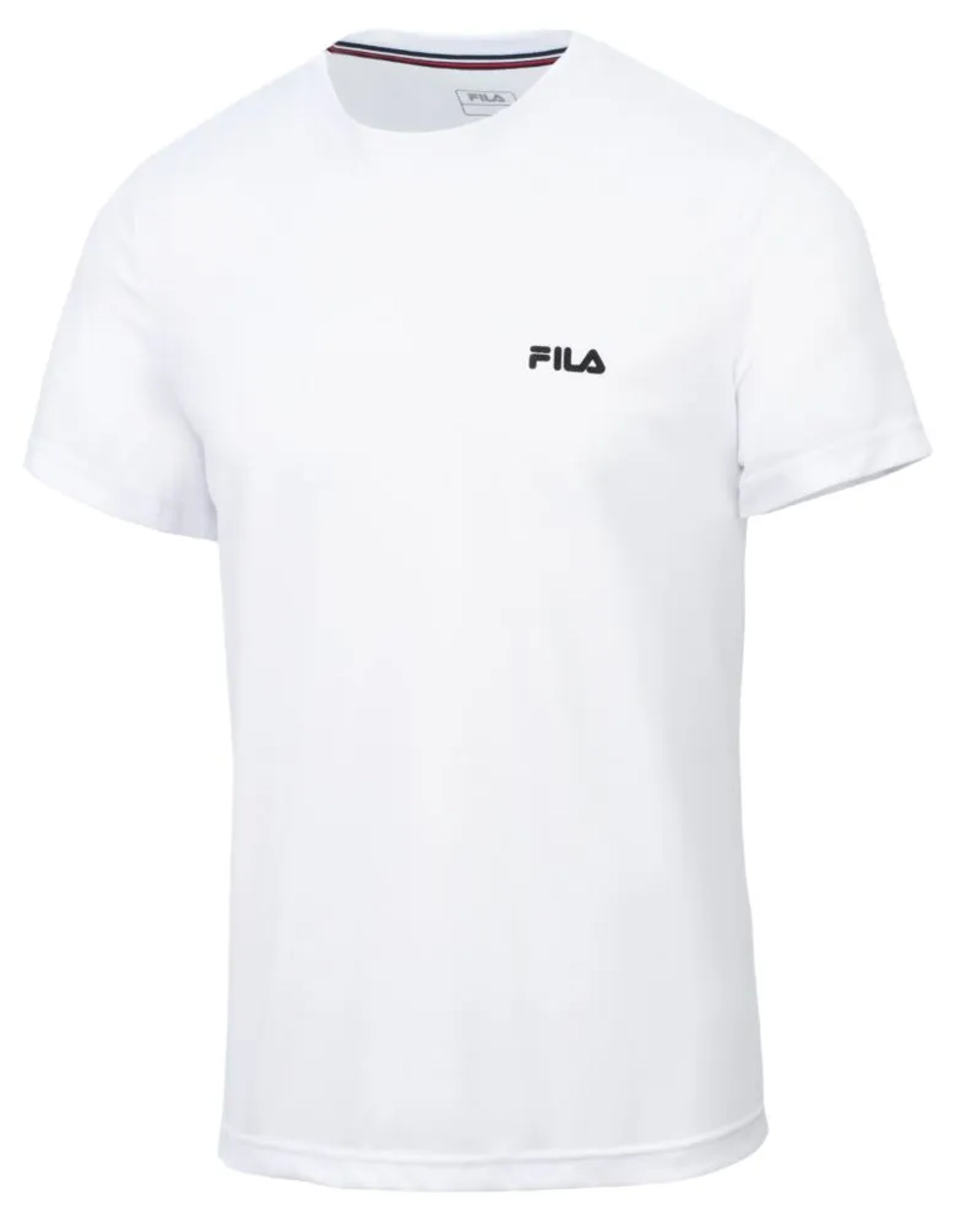 Теннисная футболка Fila Small Logo - white